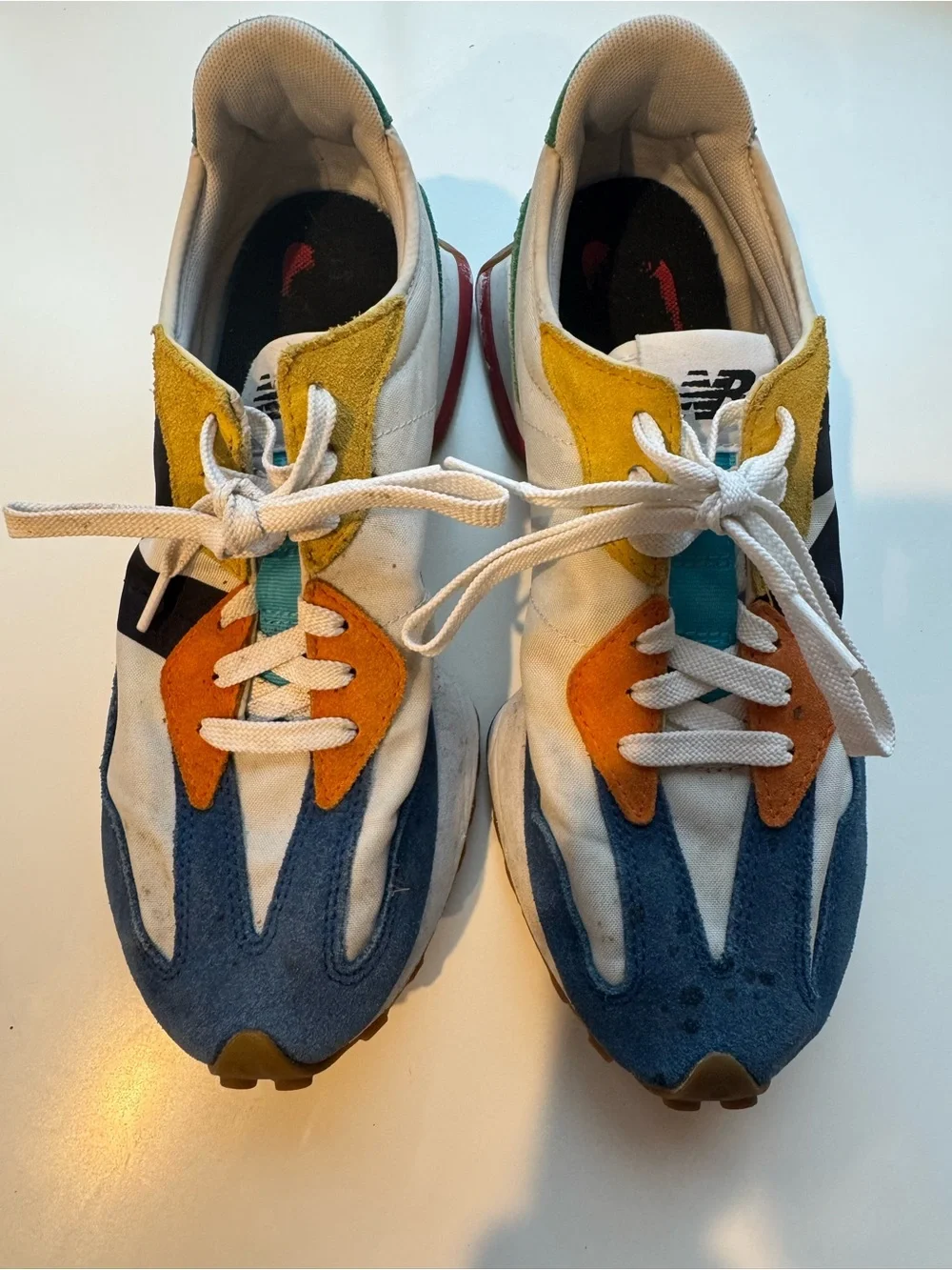 New Balance 327 Multicolor Retro-Style Athletic Sneaker